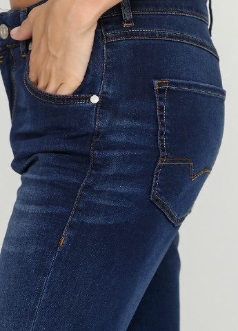 Джинси Bogner однотонні сині джинсові