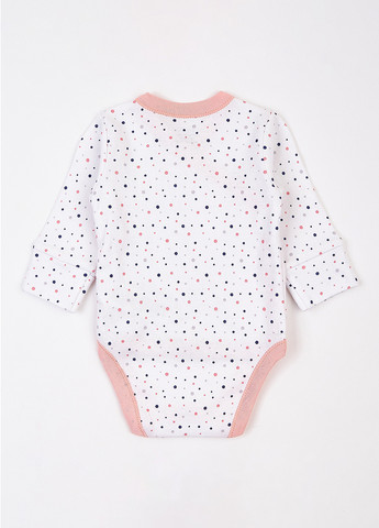 Білий демісезонний комплект (шапка, боді, повзунки) KRAKO