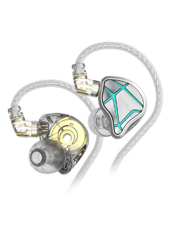 Динамические наушники ESX 10th Anniversary Special Edition с микрофоном KZ (253932778)