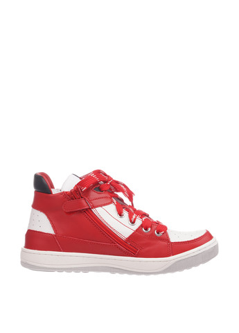 Красные кэжуал, спортивные осенние ботинки Naturino