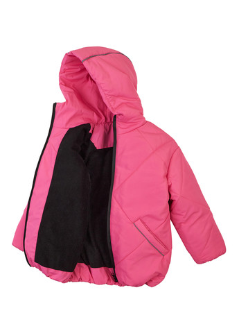 Розовая зимняя куртка Garnamama