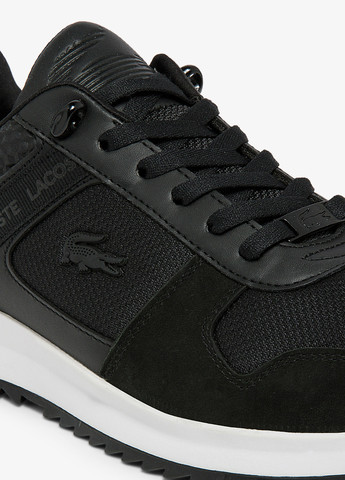 Черные демисезонные кроссовки Lacoste Joggeur