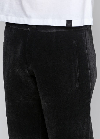 Серые кэжуал демисезонные со средней талией брюки Emporio Armani