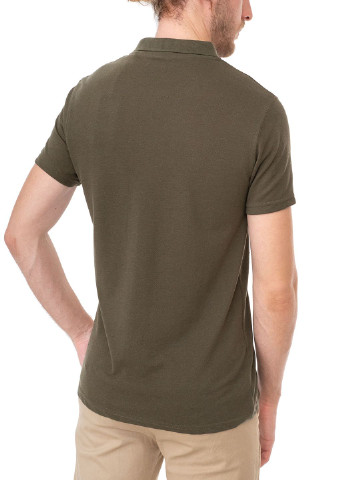 Оливковая (хаки) футболка-поло для мужчин E-Bound
