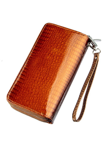 Жіночий шкіряний гаманець 9х19х4 см KIVI (252129104)