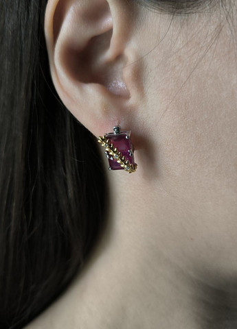 Серьги Silver Flame (369649443)