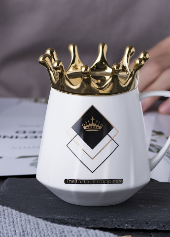 Кружка с крышкой Rhombus 6822 350 мл No Brand (253611841)