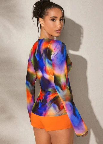 Комбінована блуза SHEIN