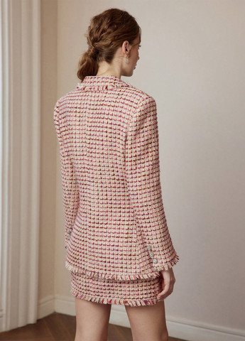 Цветной женский жакет SHEIN однотонный - демисезонный