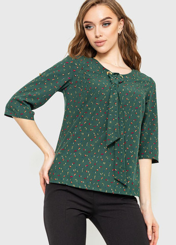 Темно-зелена демісезонна блузка Ager