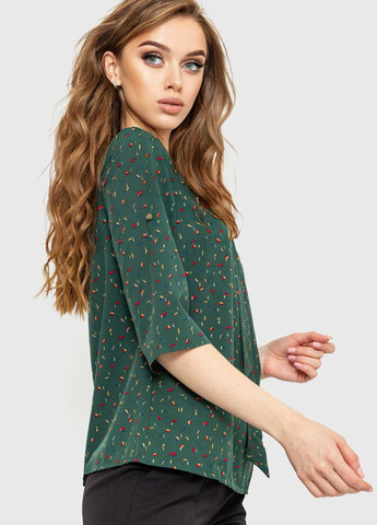 Темно-зелена демісезонна блузка Ager