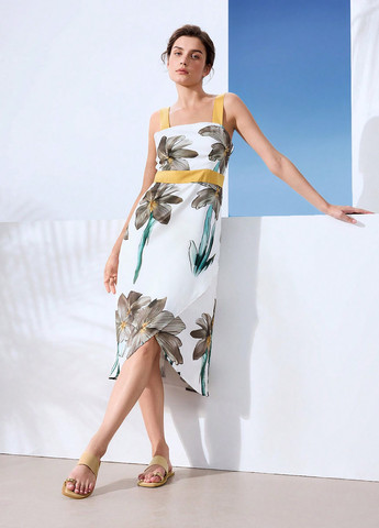 Светло-бежевые кэжуал вьетнамки SHEIN