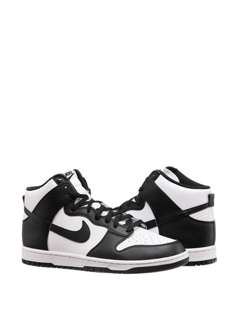Чорно-білі кросівки dd1399-105_2024 Nike DUNK HI RETRO