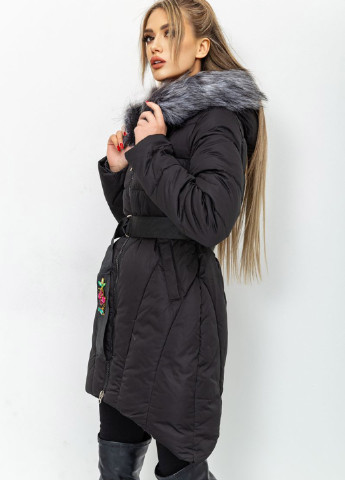 Чорна зимня куртка Ager