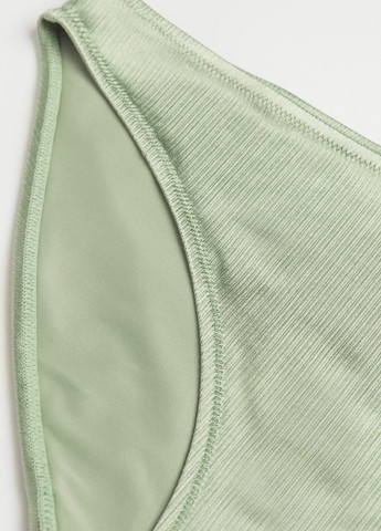 Зеленые купальные трусики однотонные H&M