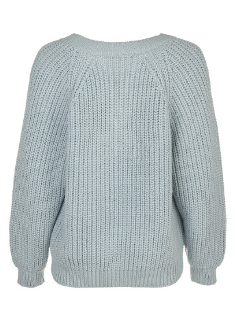 Голубой зимний джемпер пуловер LOVE REPUBLIC