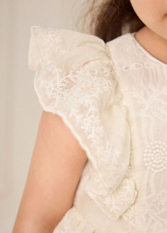 Кремовое платье SHEIN (367435860)