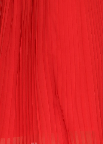Красная кэжуал однотонная юбка MBYM мини