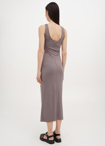 Темно-лілова кежуал сукня силуетна Vicolo однотонна