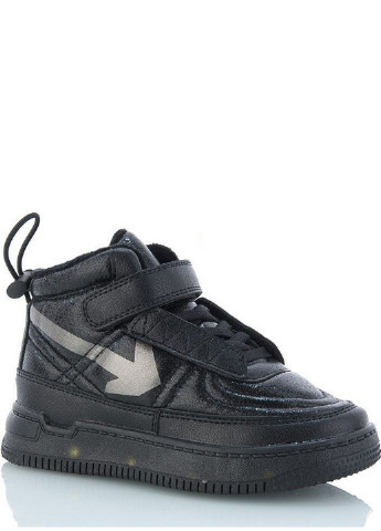 Черные кэжуал осенние демисезонные ботинки с подсветкой c30094-0 36 черный Jong Golf