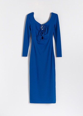 Синя кежуал сукня Reserved однотонна