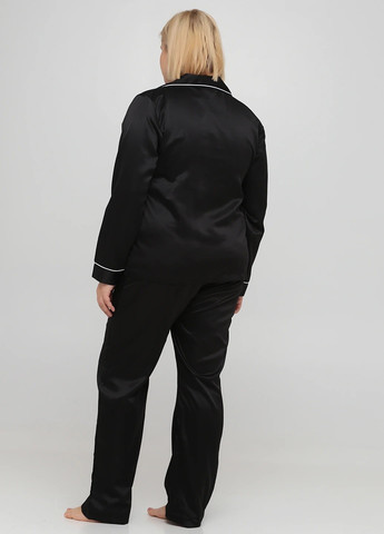 Черная всесезон пижама (рубашка, брюки) рубашка + брюки Studio