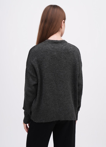 Темно-сірий демісезонний светр джемпер EQUILIBRI