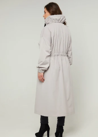 Плащ демісезонний plus size Mirage Style на блискавці демісезон (225016565)