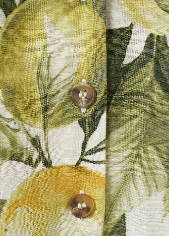 Комбінована кежуал платье H&M з квітковим принтом