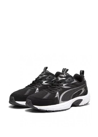 Черные демисезонные кроссовки Puma Milenio Tech Suede