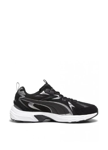 Черные демисезонные кроссовки Puma Milenio Tech Suede
