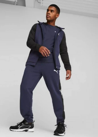 Черные демисезонные кроссовки Puma Milenio Tech Suede