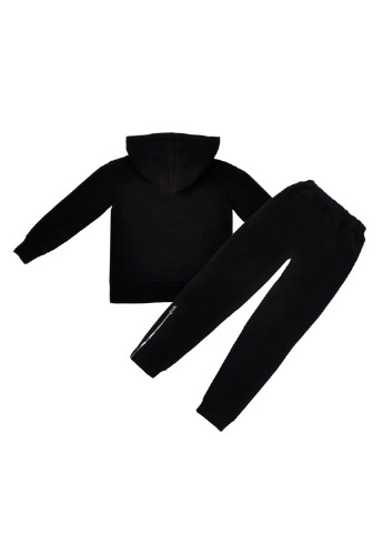 Черный демисезонный костюм (толстовка, брюки) брючный Timbo