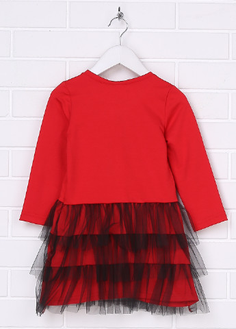 Красное платье Одягайко (91207075)