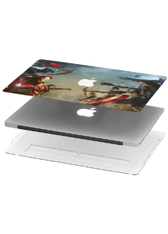 Чохол пластиковий для Apple MacBook Pro 13 A2289 / A2251 / A2338 Марвел (Marvel) (9772-1690) MobiPrint (218528593)