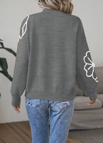 Сірий демісезонний джемпер джемпер SHEIN