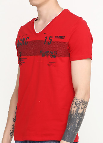 Червона літня футболка Angelo Litrico (C&A)