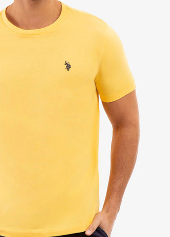 Жовта футболка U.S. Polo Assn.
