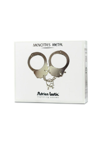 Наручники металлические Handcuffs Metallic (полицейские) Adrien Lastic (255289801)