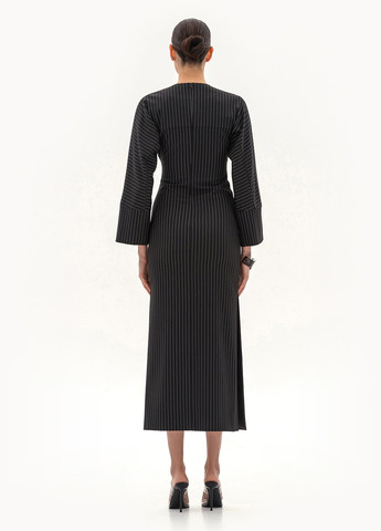 Чорна кежуал сукня силуетна BGL однотонна