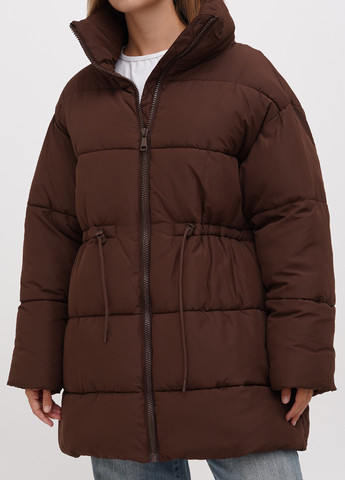 Коричневая демисезонная куртка Monki