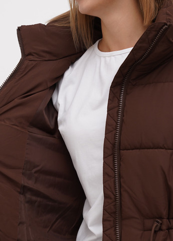 Коричневая демисезонная куртка Monki