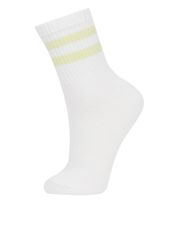 Шкарпетки (3 пари) DeFacto білі кежуали