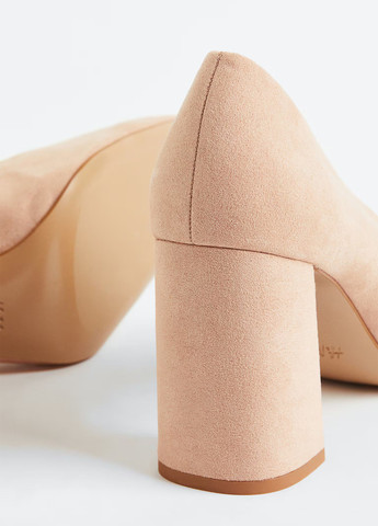 H&M Туфлі туфлі-човники світло-бежевий з текстиль, швеція — демісезон (326498289)