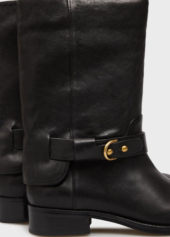 Черные осенние полусапоги PRPY