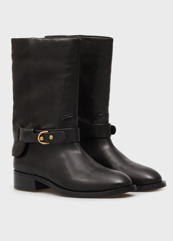 Черные осенние полусапоги PRPY