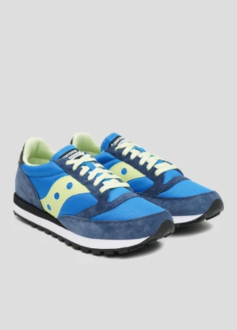 Синие всесезонные синие кроссовки jazz 81 Saucony