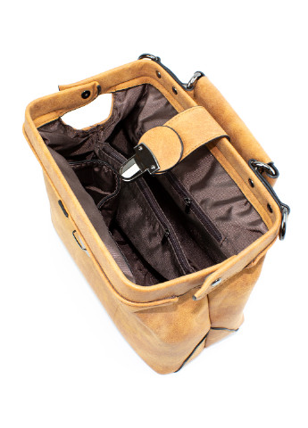 Женская сумка из качественной экокожи, коричневая Corze ab001 (225538341)