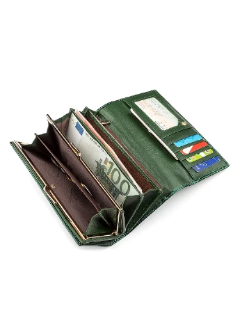 Женский кожаный кошелек 18,5х9,5х3 см st leather (252127329)