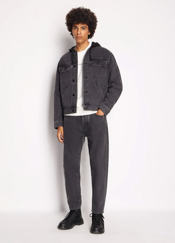 Білий світшот Armani Exchange логотип без декору (365697302)